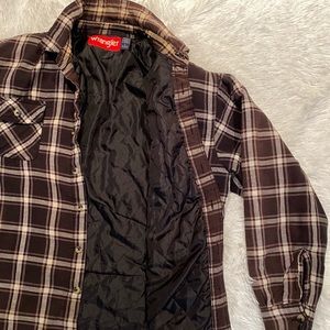 Men’s Wrangler Lightweight Fleece Shirt Jacket